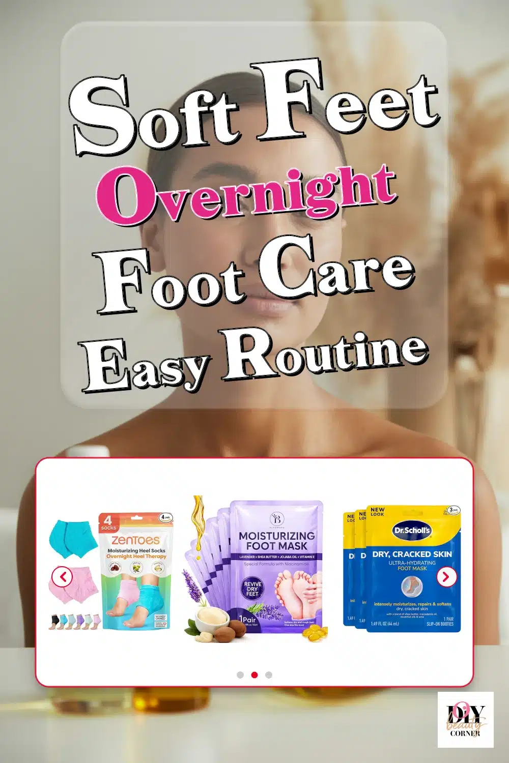 Wake Up to Soft, Smooth Feet with This Easy Overnight Foot Mask Routine!