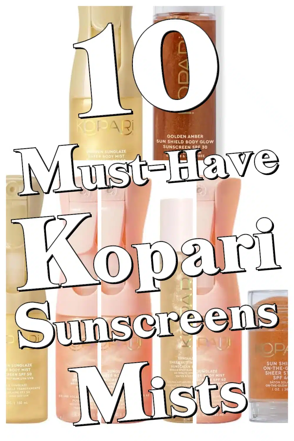 10 Must-Have Kopari Sunscreens & Mists for a Radiant Sun-Kissed Glow