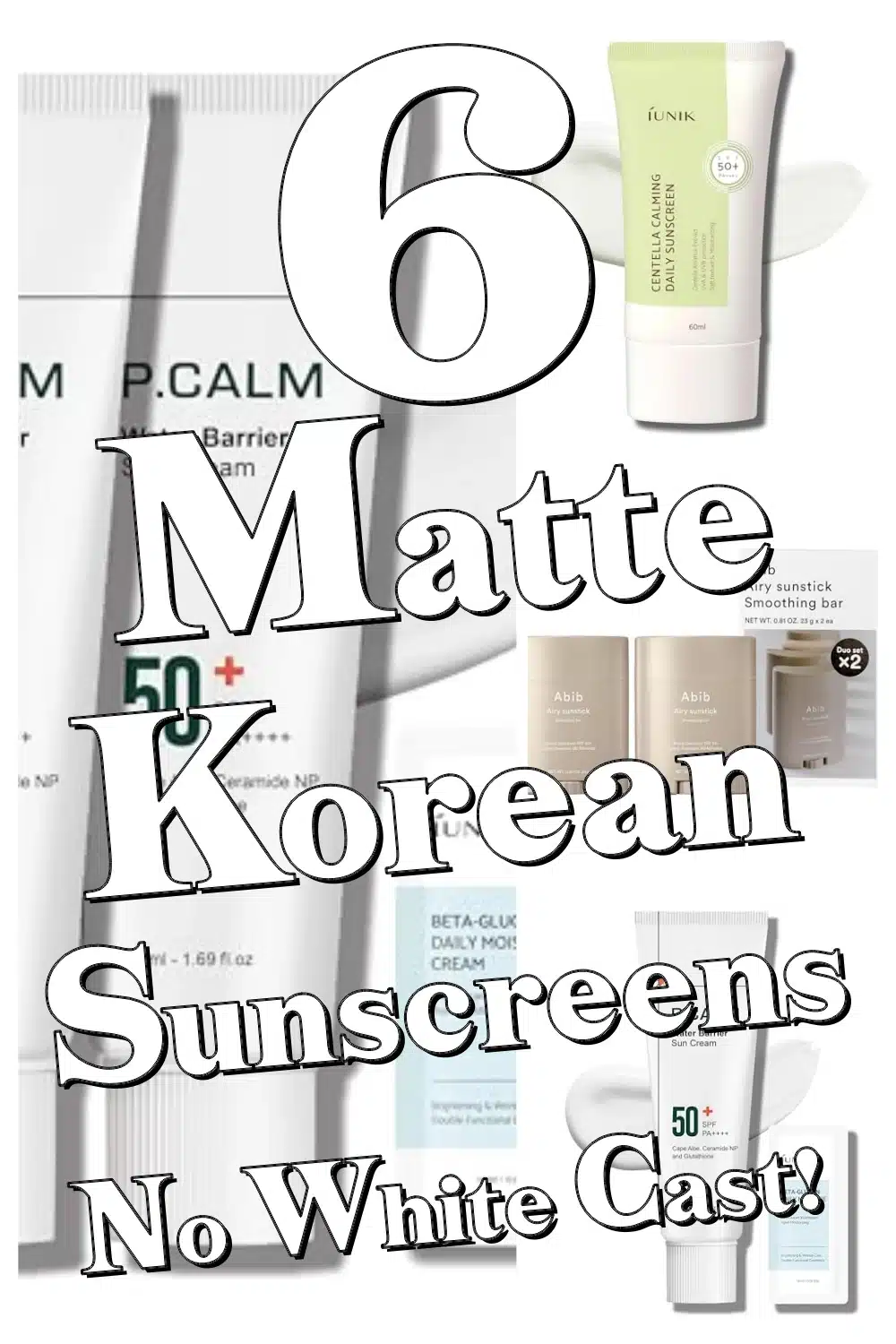 6 Matte Korean Sunscreens Perfect for Oily & Combo Skin—No White Cast!