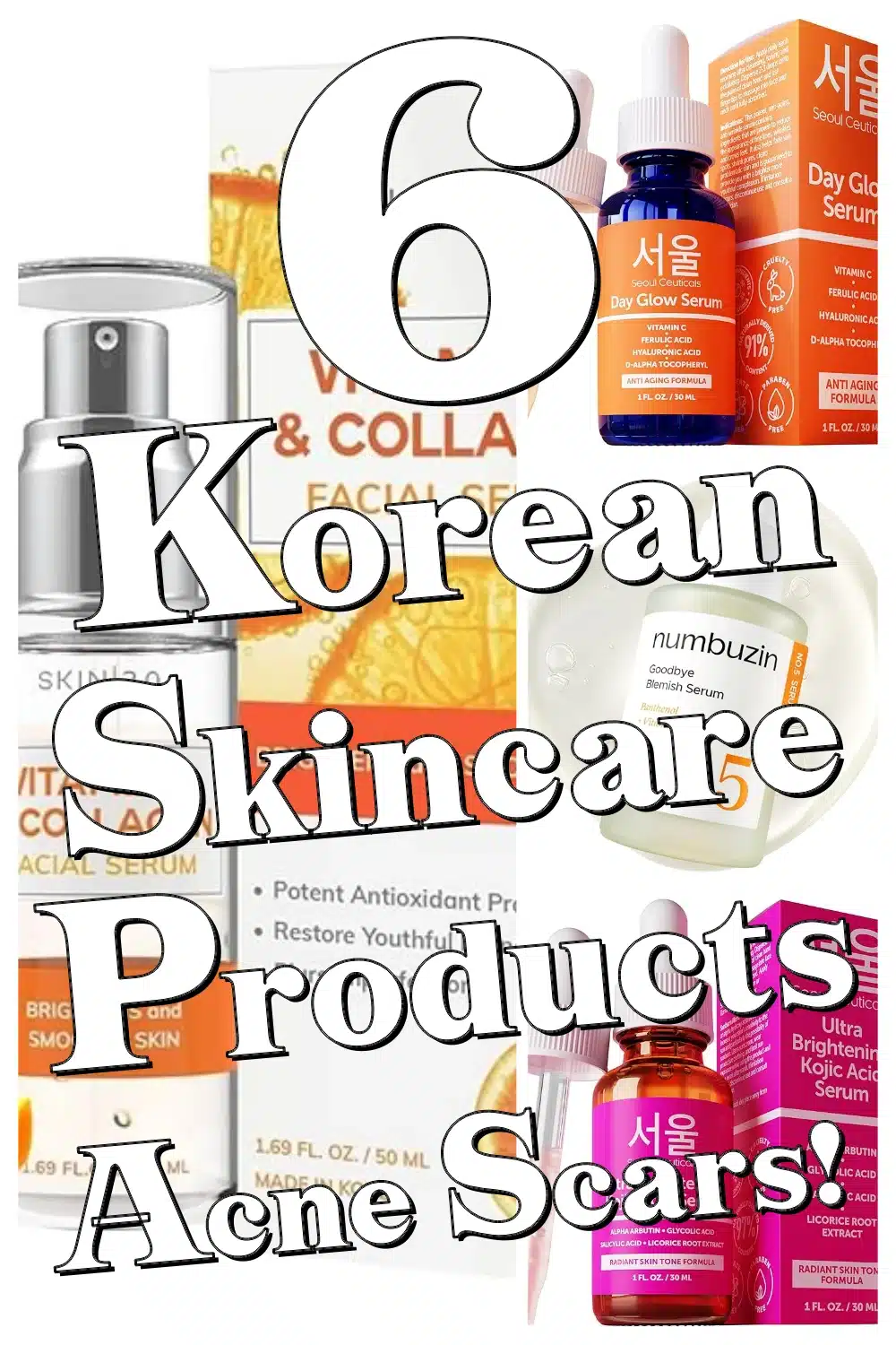 6 Must-Have Korean Skincare Products to Banish Acne Scars and Dark Spots!