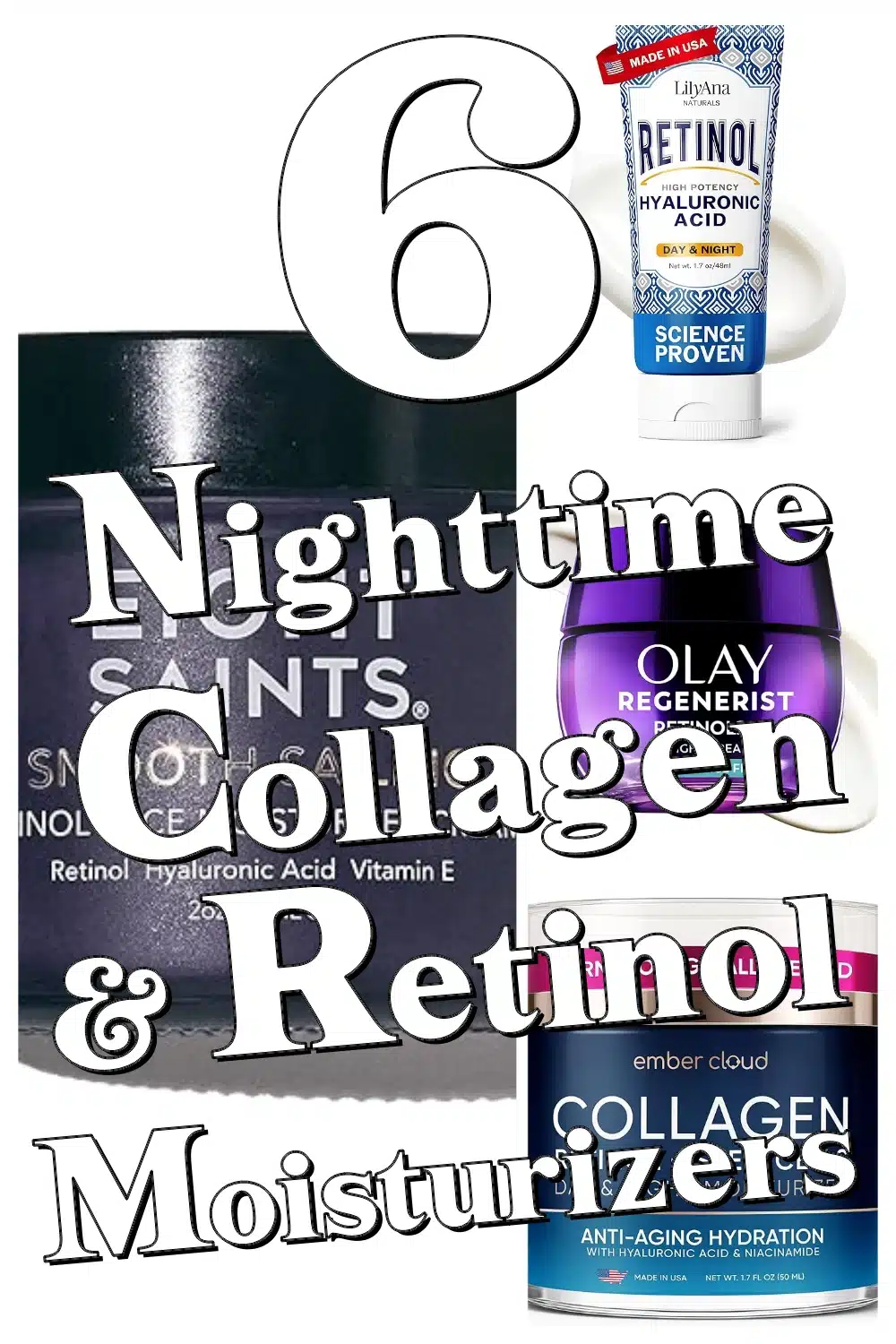 6 Nighttime Collagen & Retinol Moisturizers to Smooth Wrinkles & Boost Skin Glow
