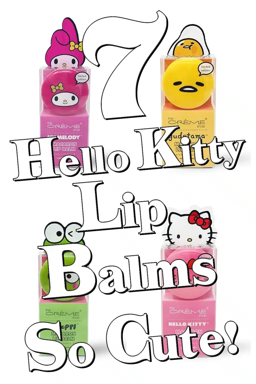 7 Adorable Hello Kitty Lip Balms for Soft, Hydrated & Cute Lips
