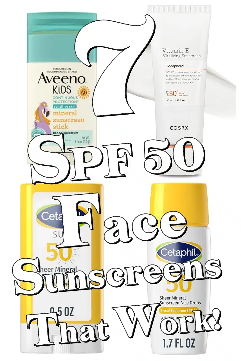 7 Genius SPF 50 Sunscreens for Quick, Non-Greasy Face Protection That Work