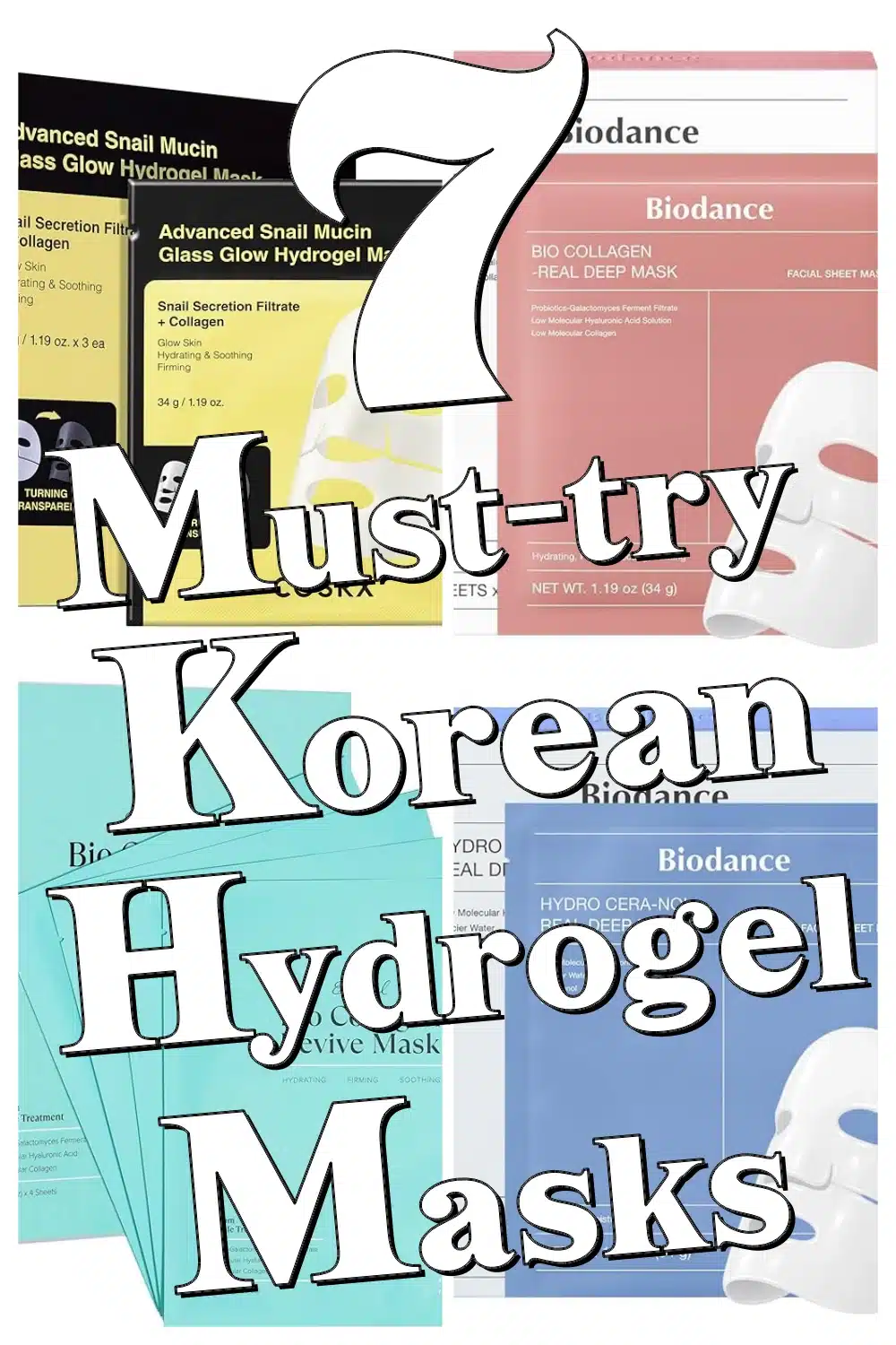 7 Korean Hydrogel Masks That Will Transform Your Skin Overnight