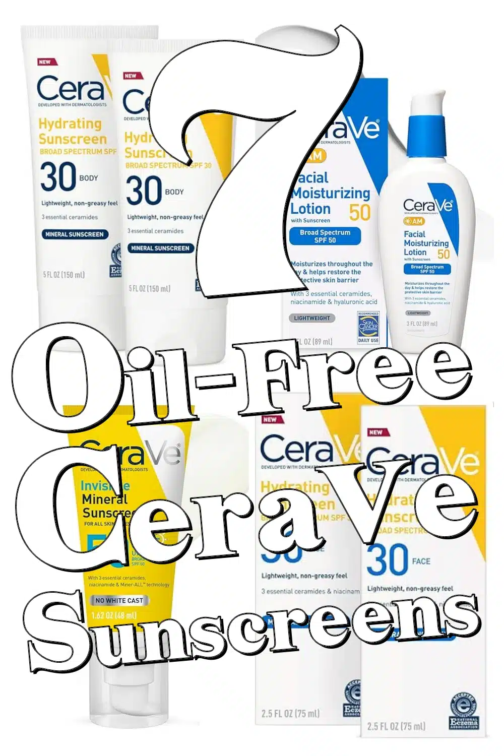 7 Lightweight, Oil-Free CeraVe Sunscreens for a Shine-Free Morning Glow