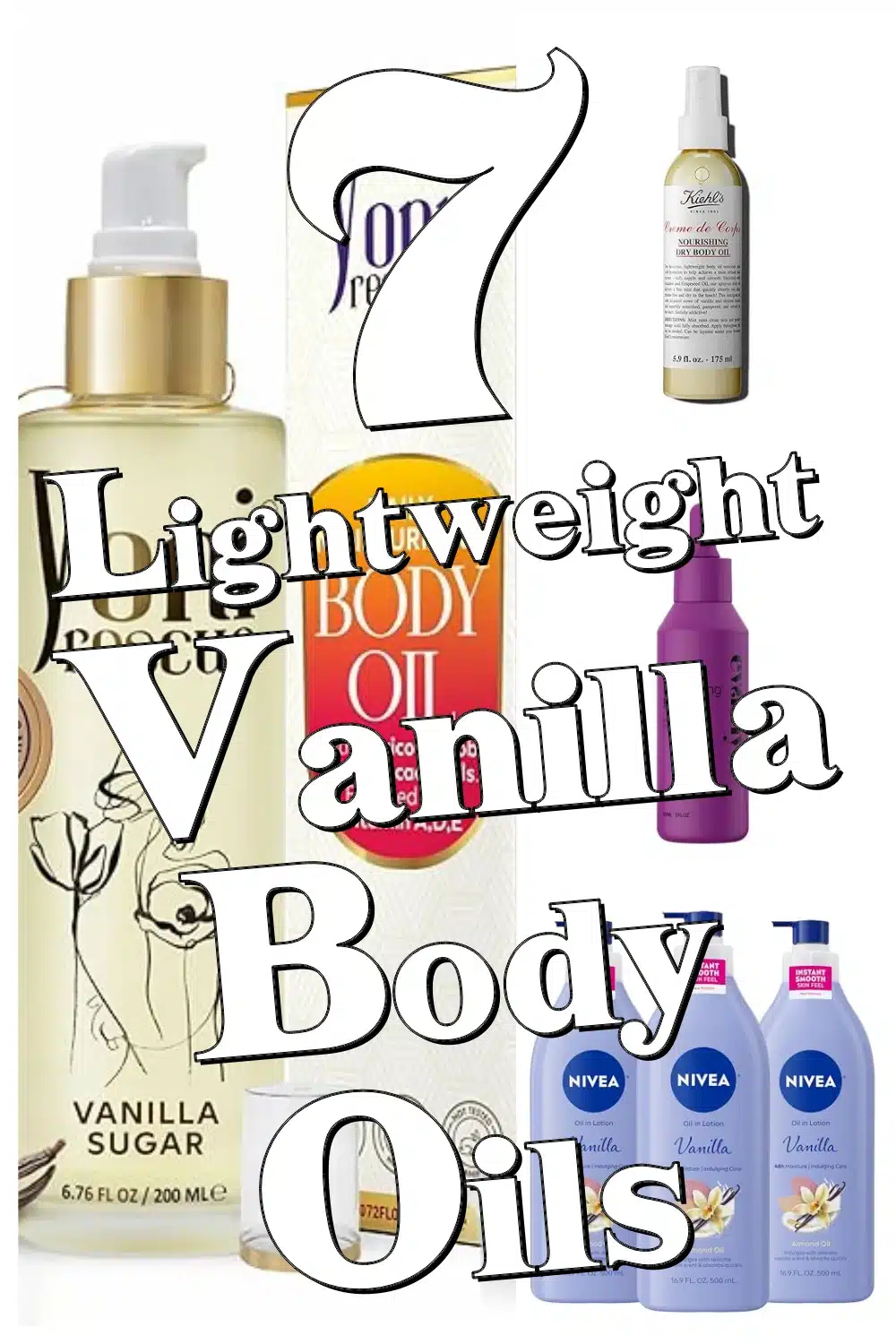 7 Lightweight Vanilla Body Oils to Hydrate Dry Skin Without Greasy Residue