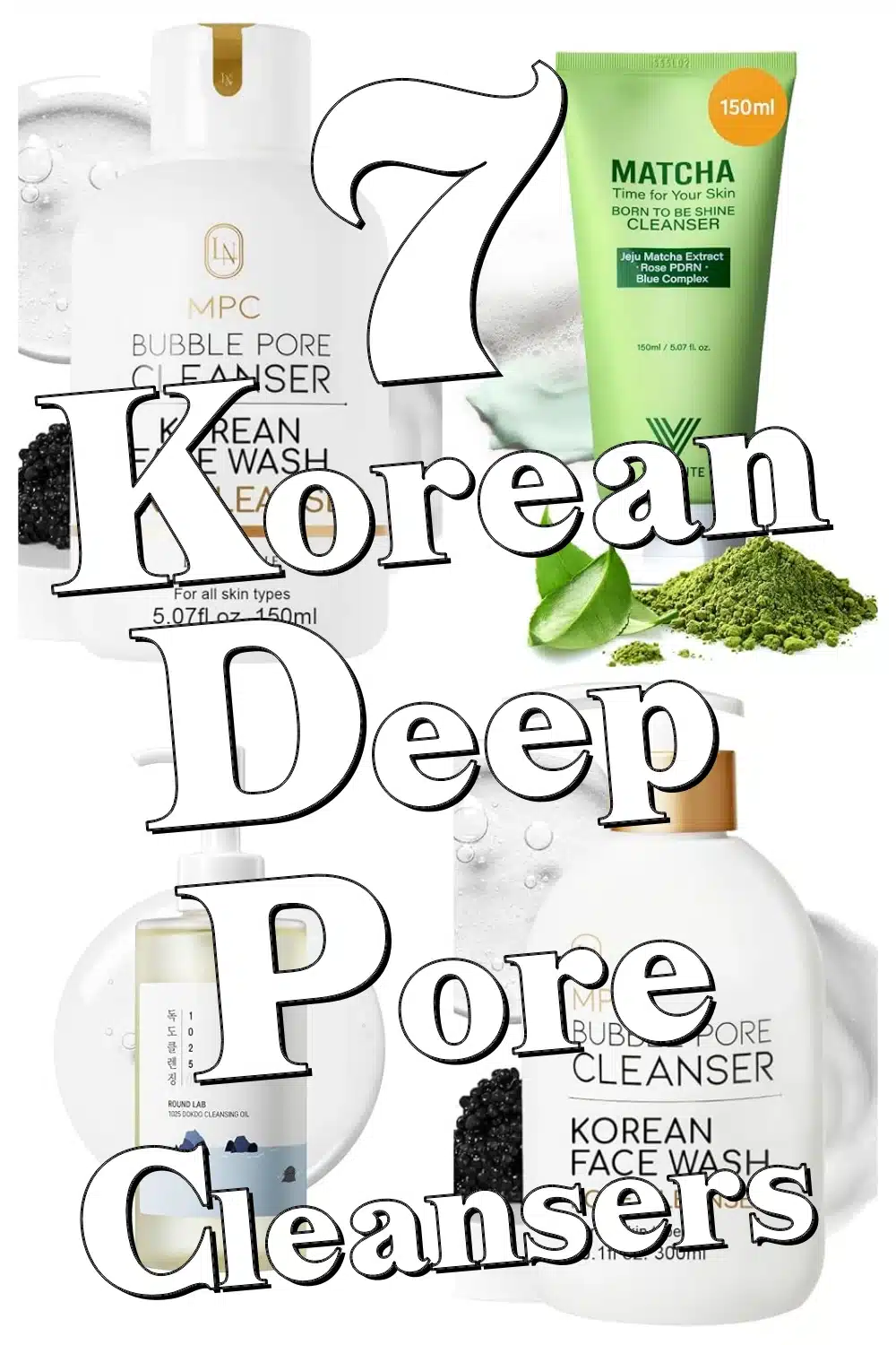 7 Must-Try Korean Face Washes for Deep Pore Cleansing and Clear Skin