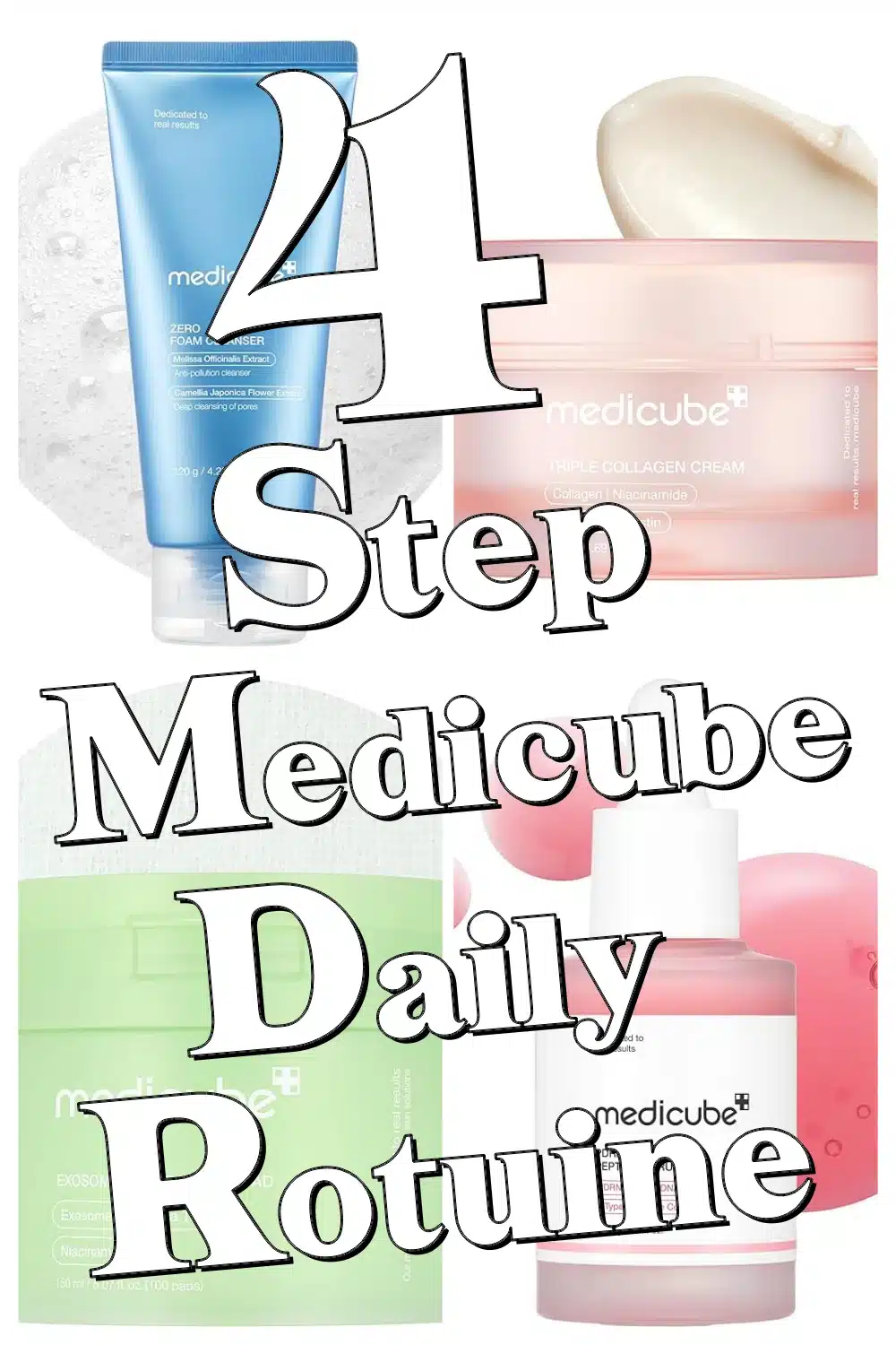 Achieve Clear, Hydrated Skin with medicube's 4-Step Oily Skin Routine!