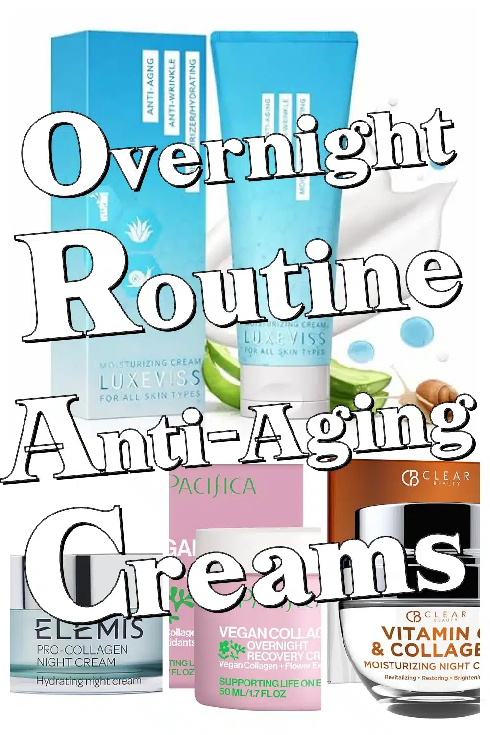 Achieve Glowing, Youthful Skin Overnight with These Top Anti Aging Creams & Routine Hacks