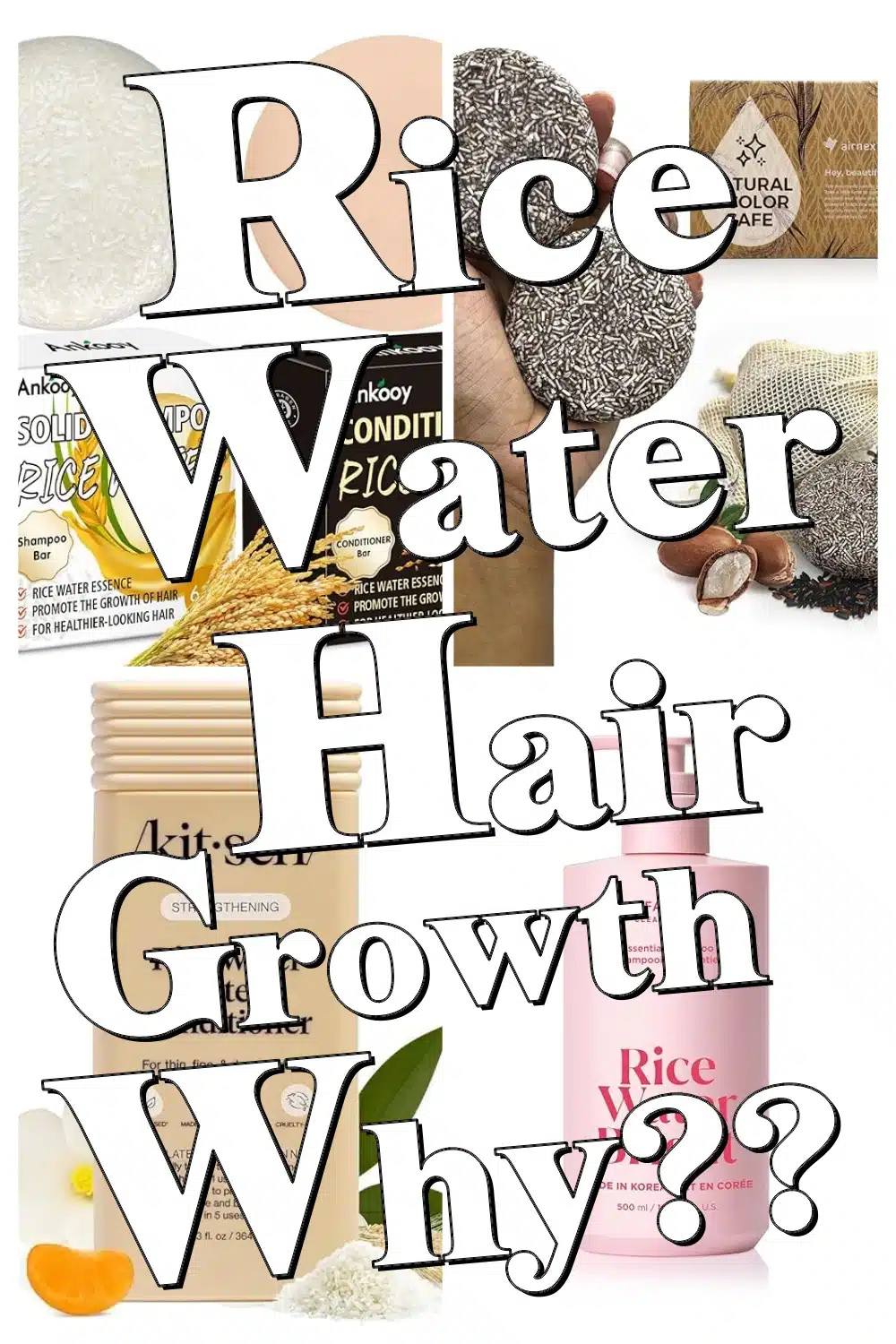 Boost Hair Growth & Volume with These 8 Rice Water Hair Care Must-Haves!