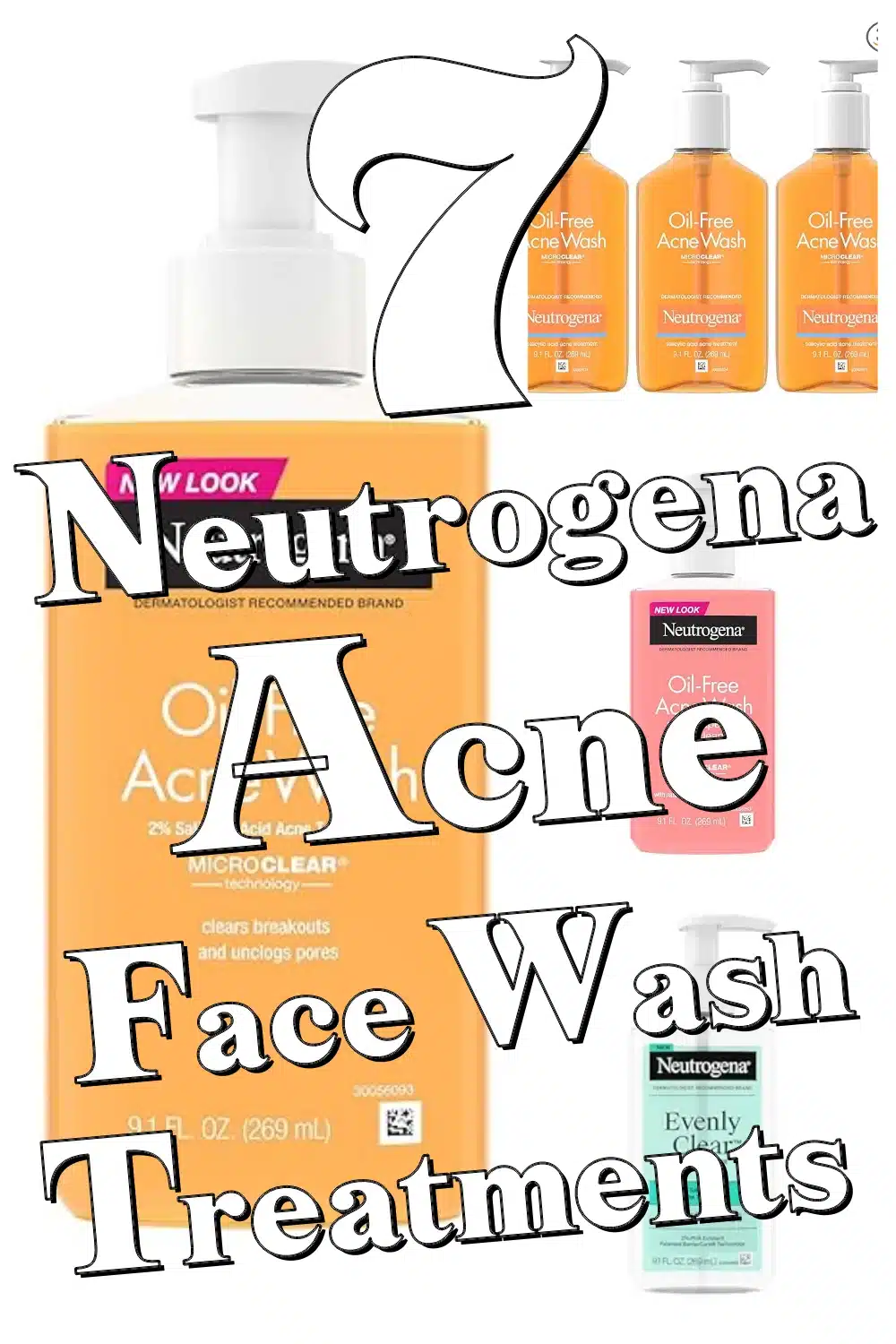 Clear Breakouts & Blackheads with These 7 Neutrogena Acne Face Washes for Oily Skin