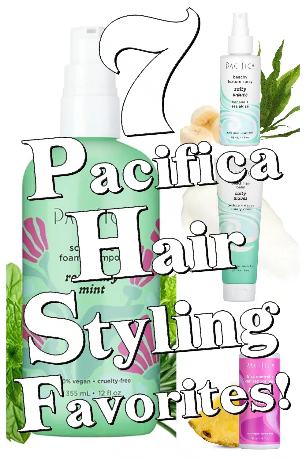 Create Effortless Beachy Waves with These 7 Pacifica Hair Styling Favorites!