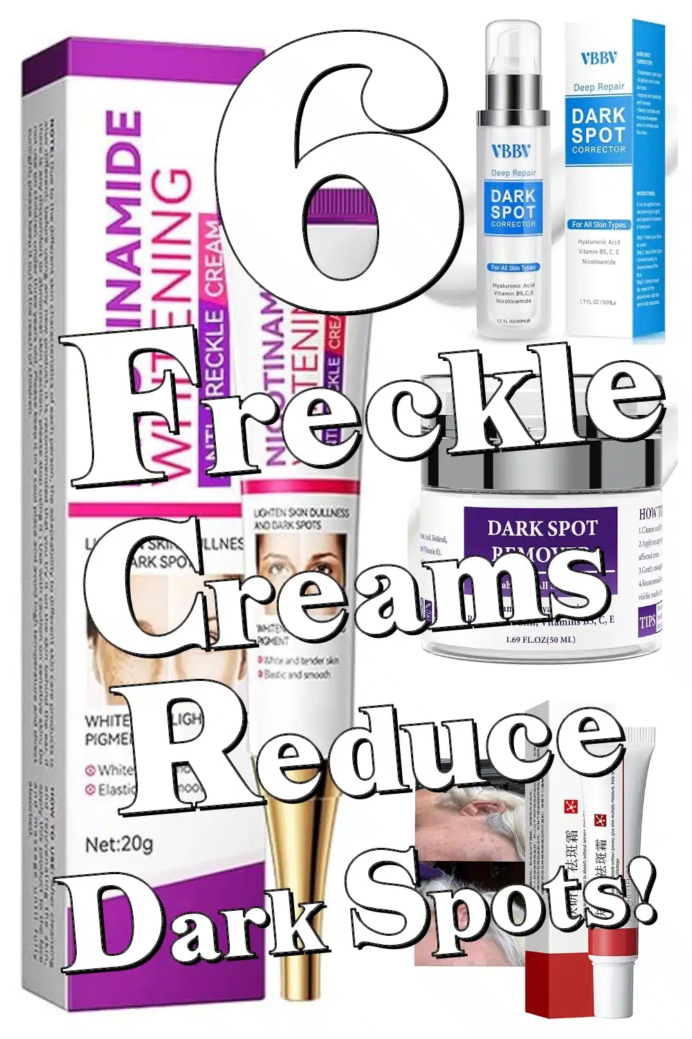 Discover 6 Freckle Creams That Brighten and Refresh Your Skin Fast!