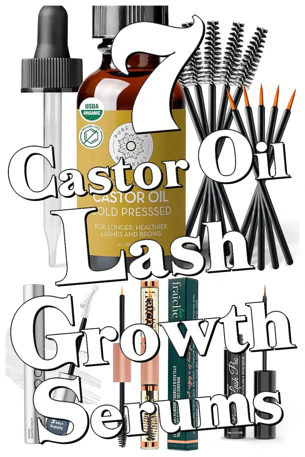 Discover 7 Amazing Castor Oil Serums to Boost Your Lash Growth Naturally!