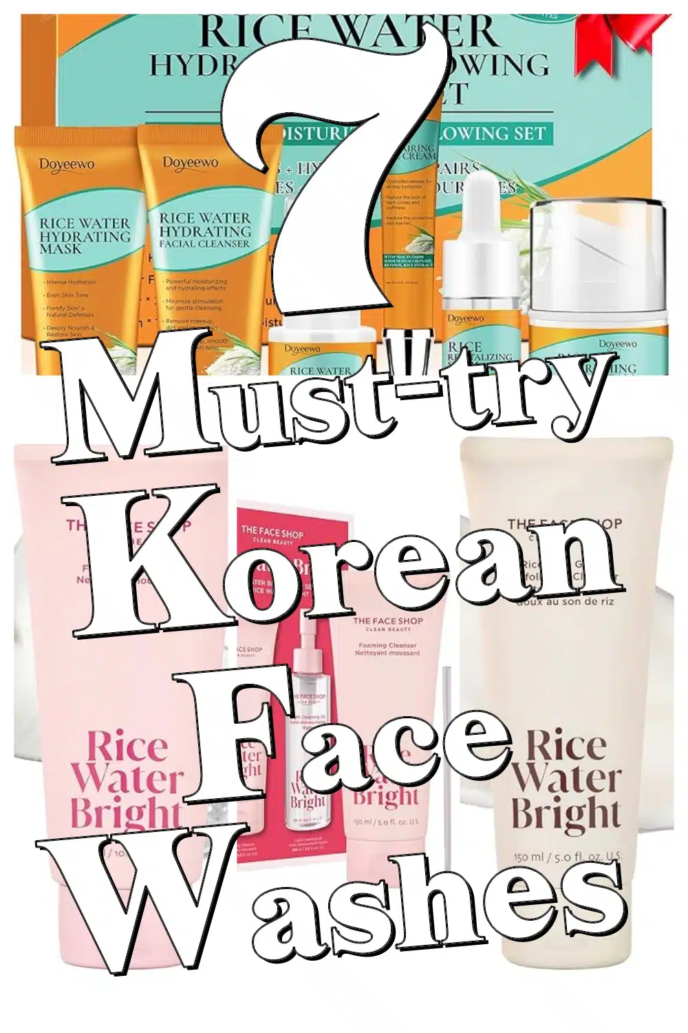Discover 7 Korean Face Washes That Deliver Hydration & Deep Cleansing Bliss