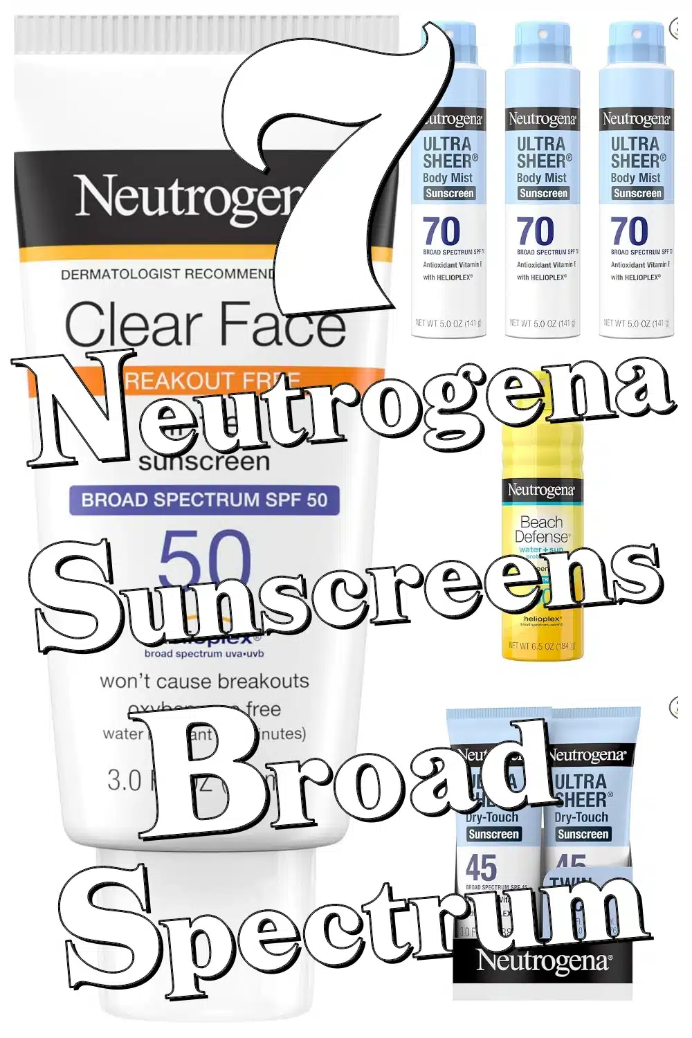 Discover 7 Ultra Sheer Neutrogena Sunscreens for Glowing, Lightweight Protection