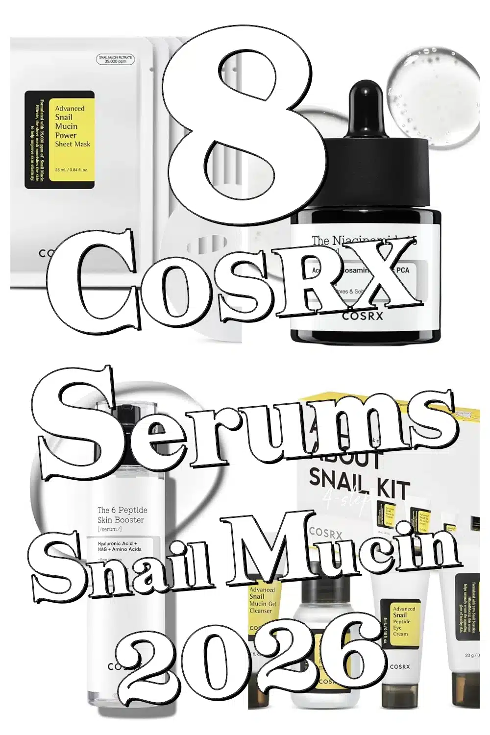 Discover 8 COSRX Serums That Boost Firmness, Hydration & Glow Fast!