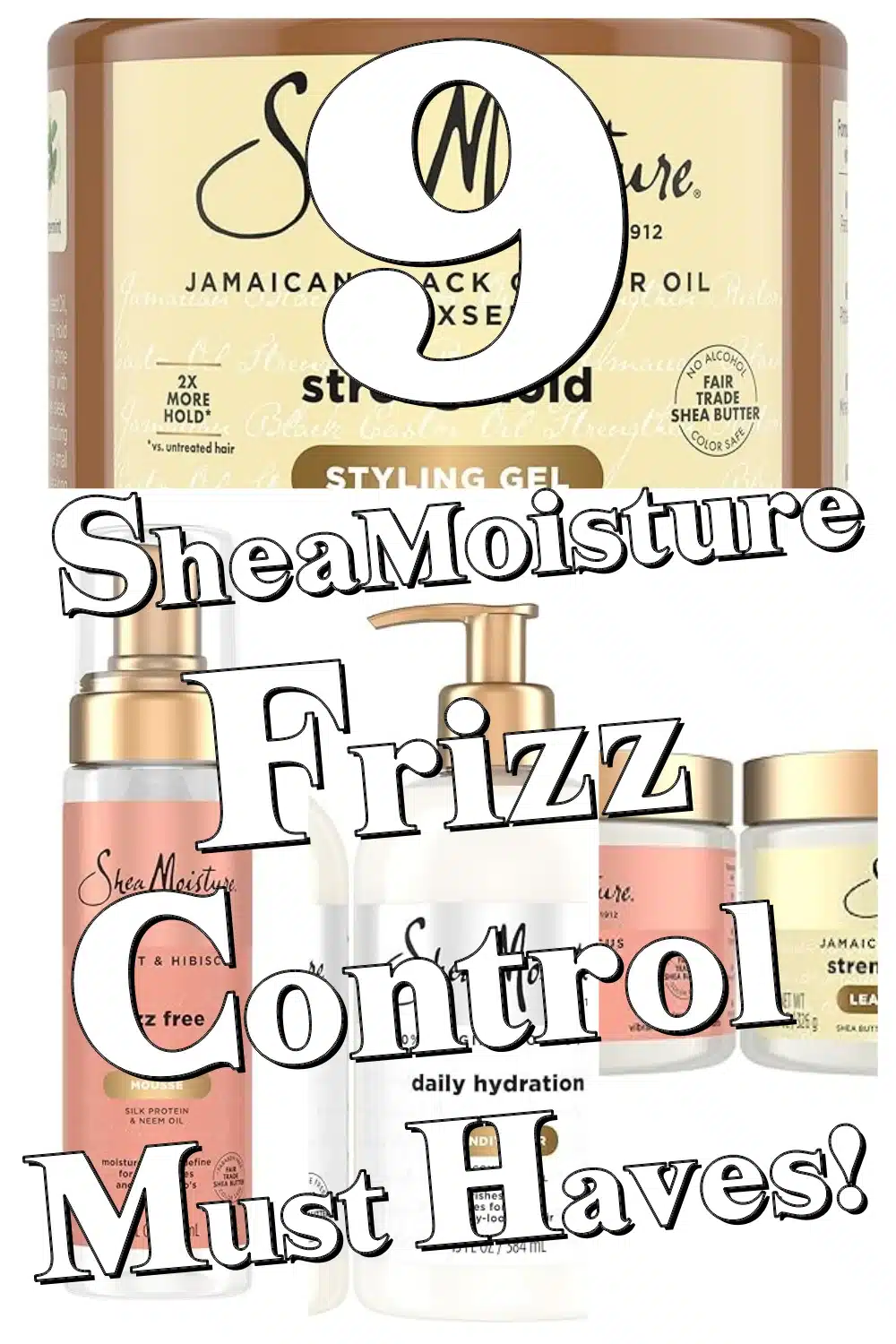 Discover 9 Must-Have SheaMoisture Products for Frizz-Free, Bouncy Curls!