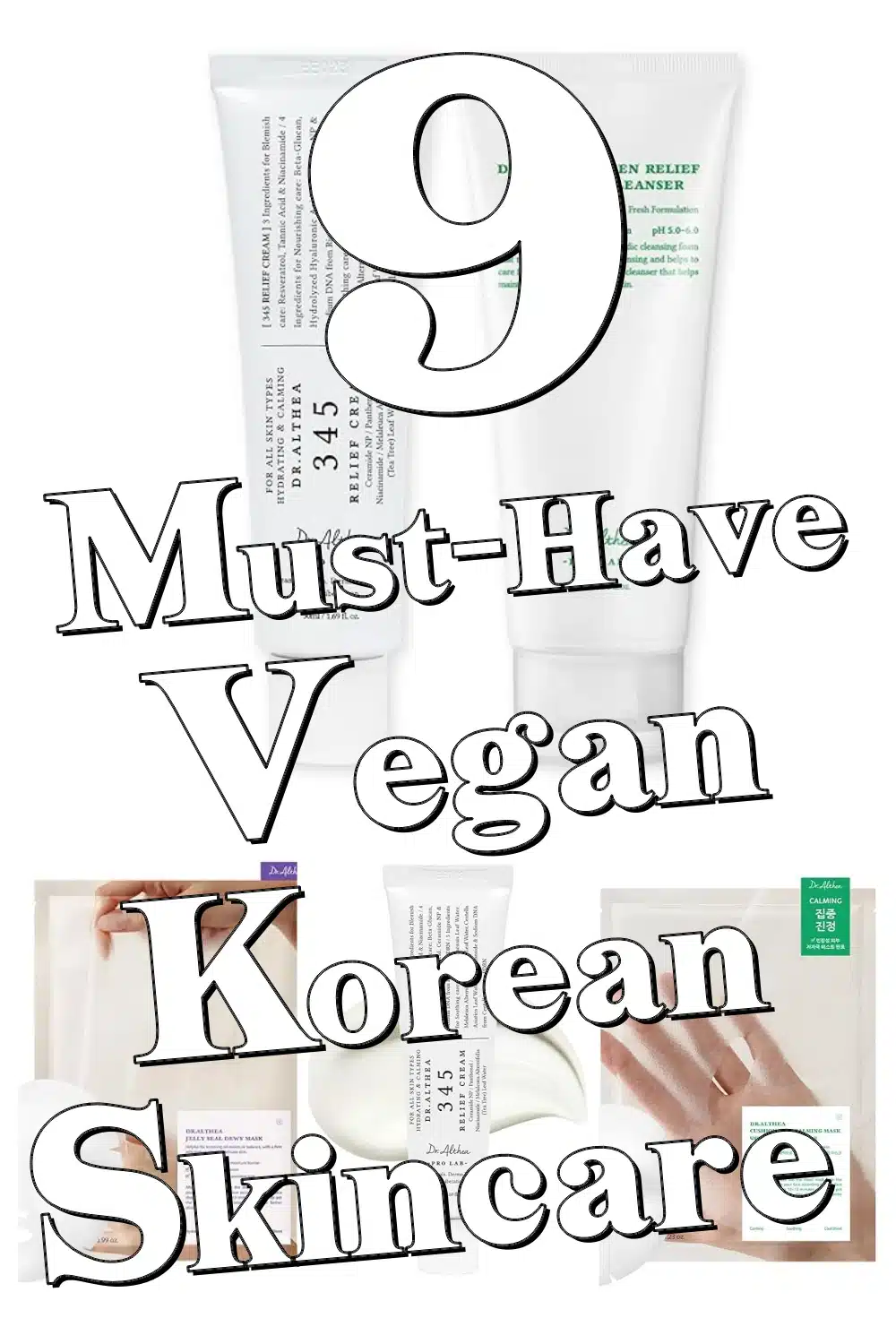 Discover 9 Vegan Korean Skincare Essentials Including the Top-Rated 345 Relief Cream