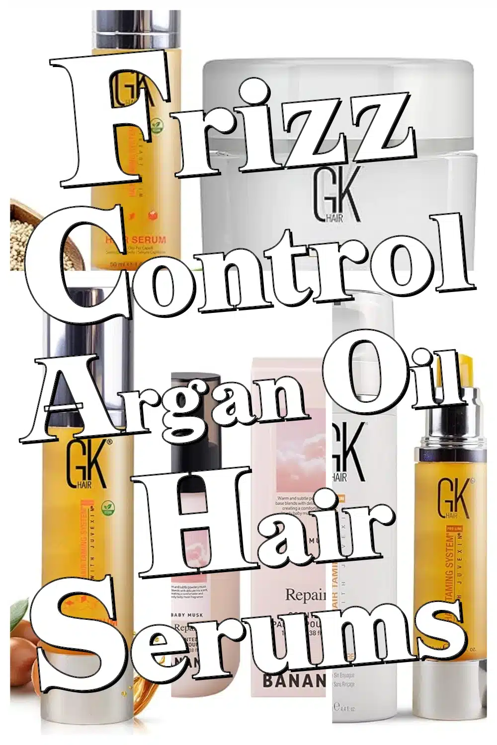 Discover the Best Organic Argan Oil Hair Serums to Tame Frizzy Hair Instantly