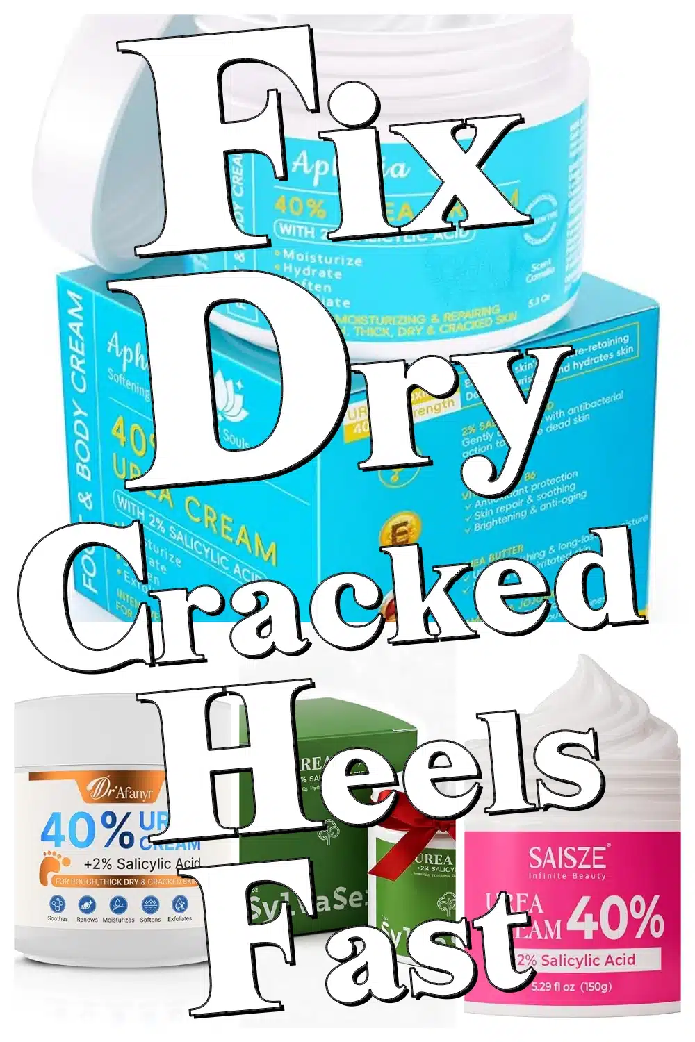 Discover the Foot Creams with Urea & Salicylic Acid for Soft, Smooth Heels Fast!