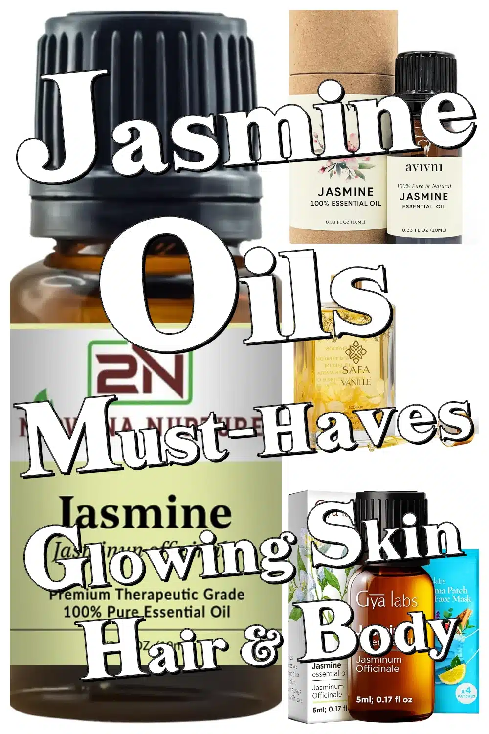 Discover the Magic of Jasmine Essential Oil for Glowing Skin, Hair & Body Care