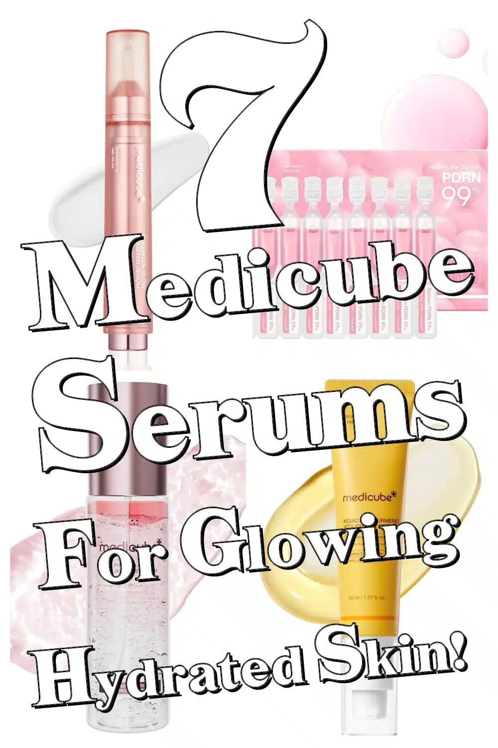 Discover the Top 7 Medicube Serums for Glowing, Firm, and Hydrated Skin!