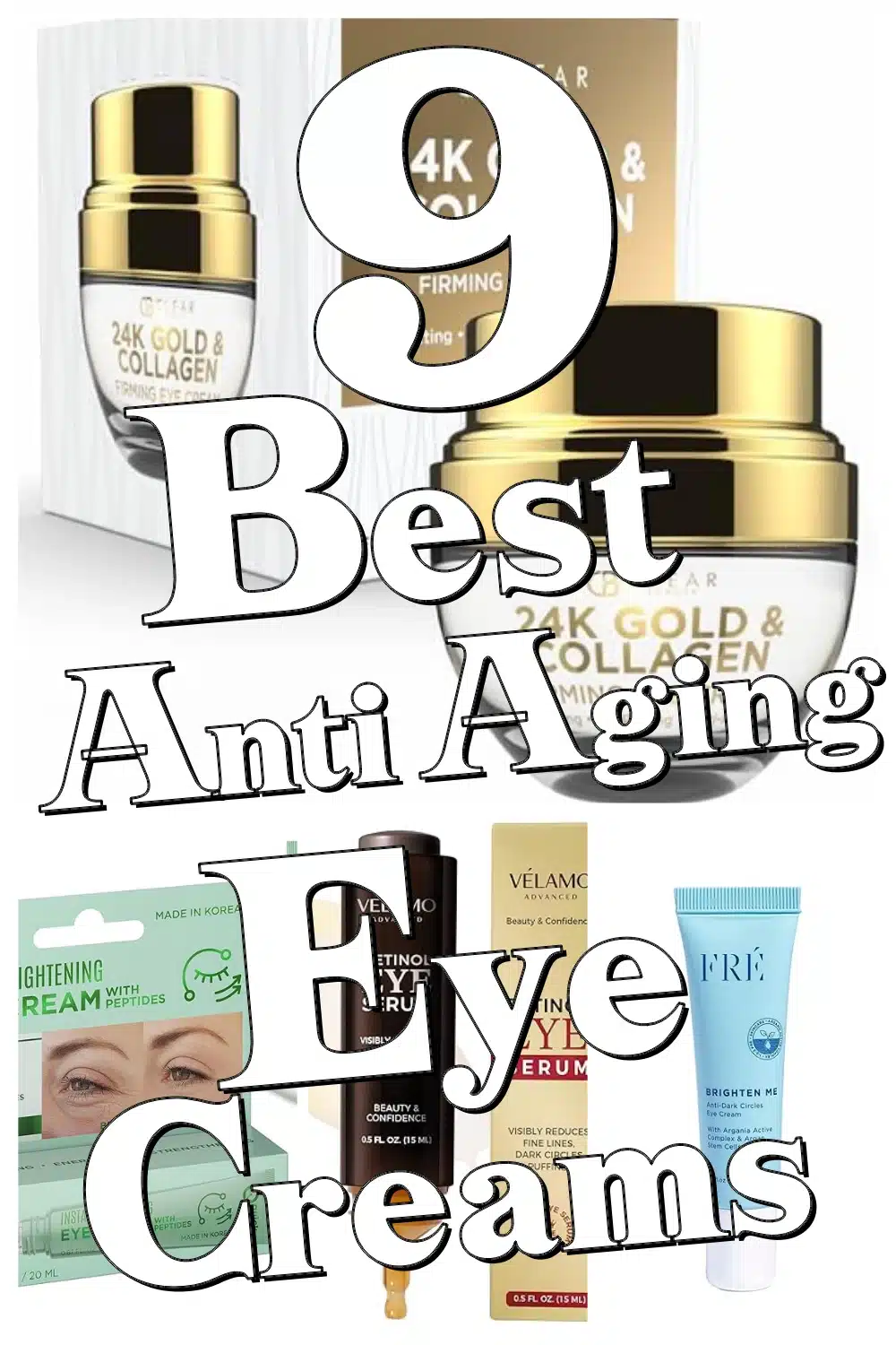 Discover the Top 9 Anti Aging Under Eye Creams on Amazon for Fast, Visible Firming Results