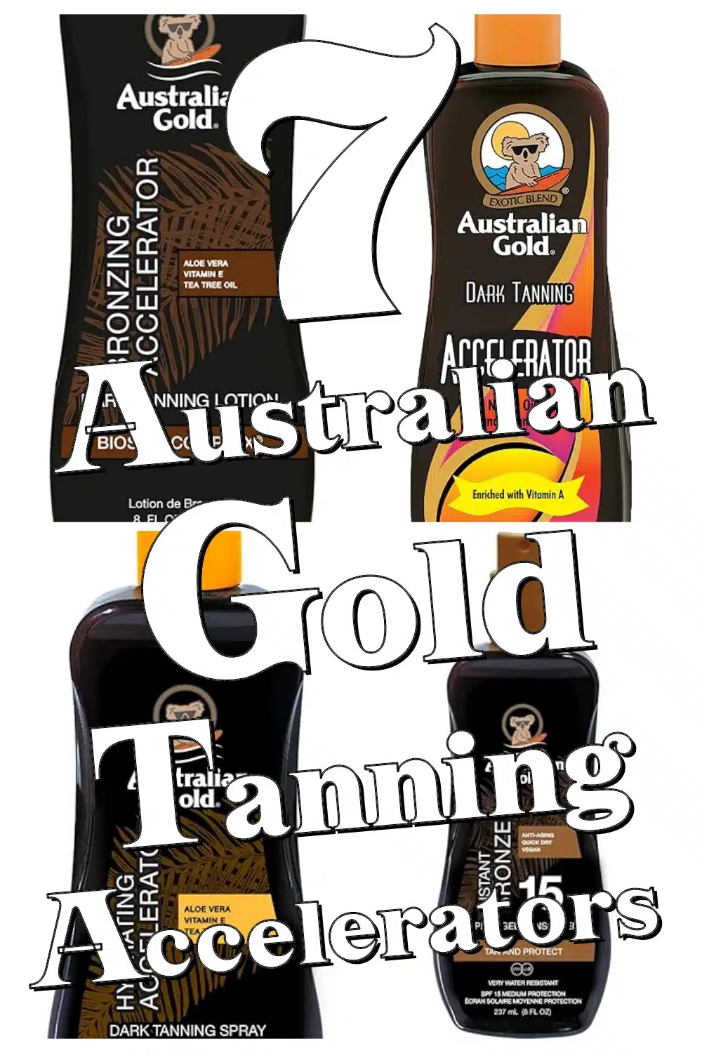 Find Your Perfect Australian Gold Tanning Accelerator: 7 Top Spray Gels & Lotions