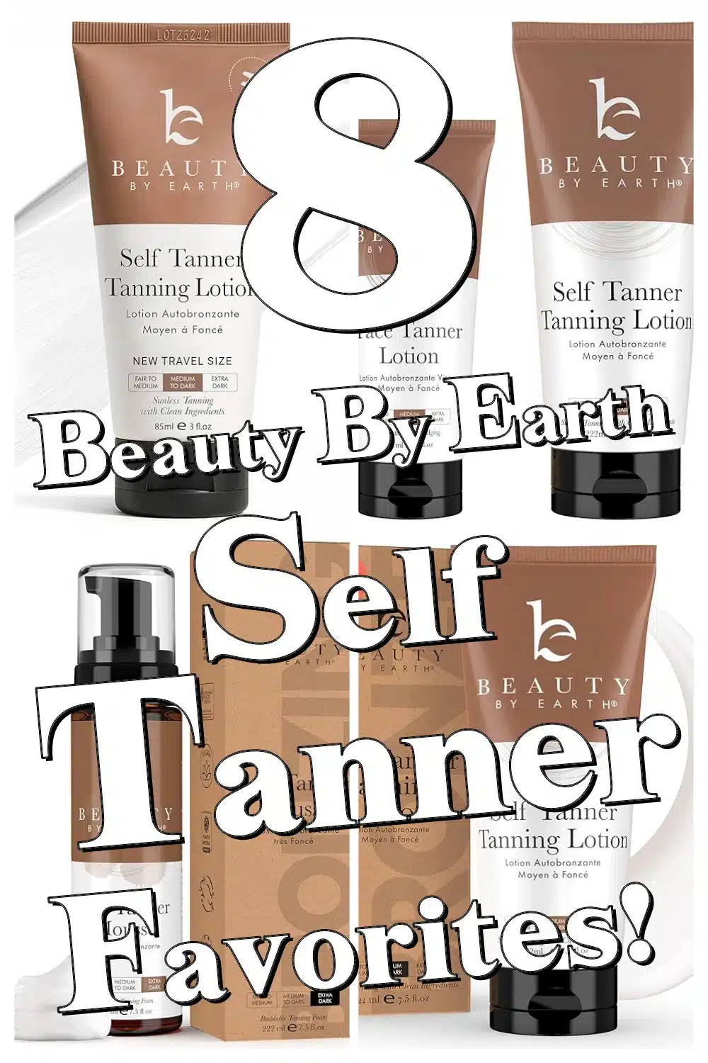 Get the Perfect Natural Sunless Tan with These 8 Beauty by Earth Essentials