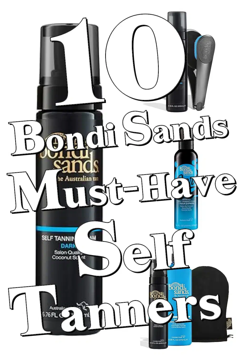 Glow Hydrated & Golden with 10 Must-Have Bondi Sands Self Tanners & Tools