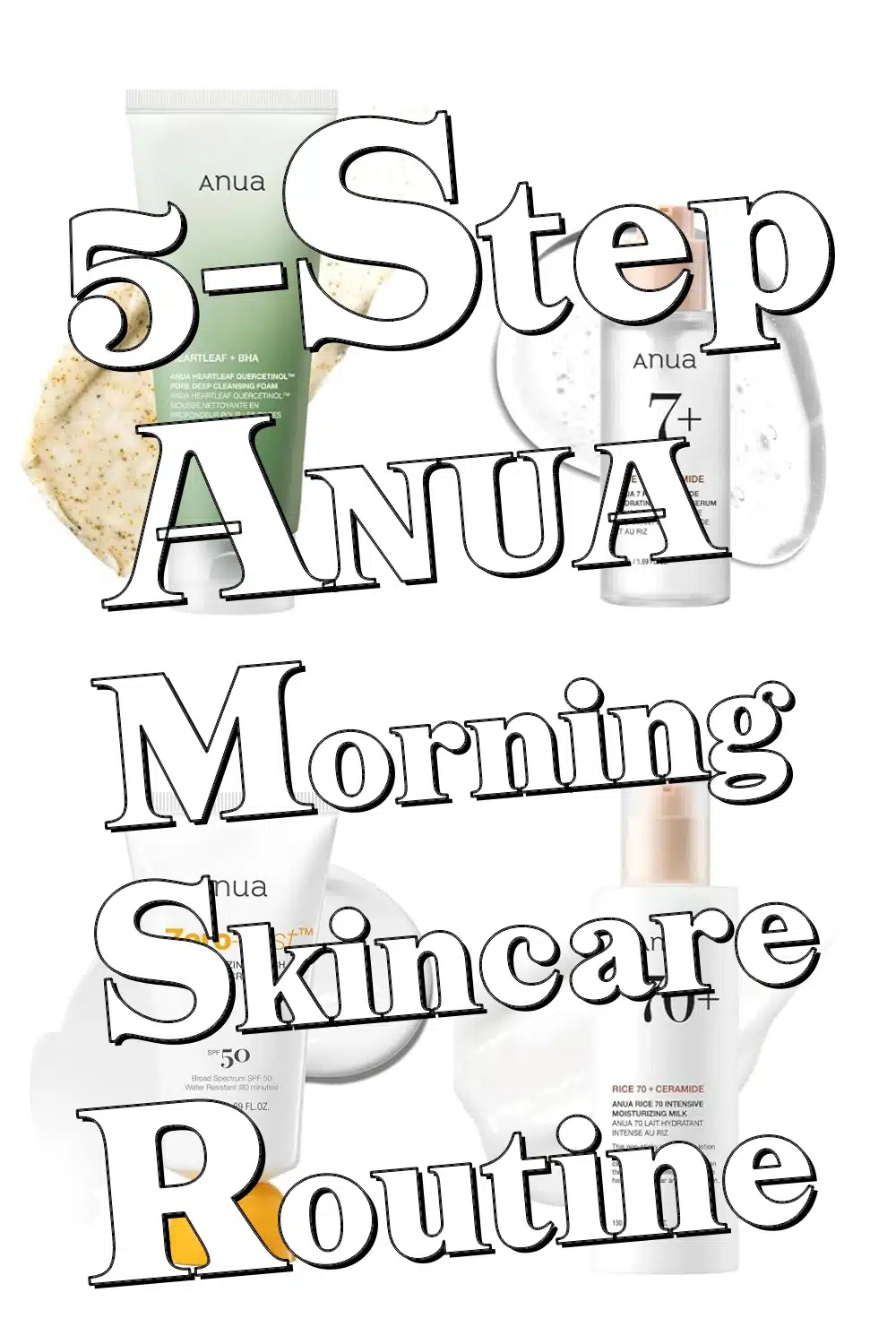 Glow Up Your Mornings with This 5-Step Korean ANUA Skincare Routine!