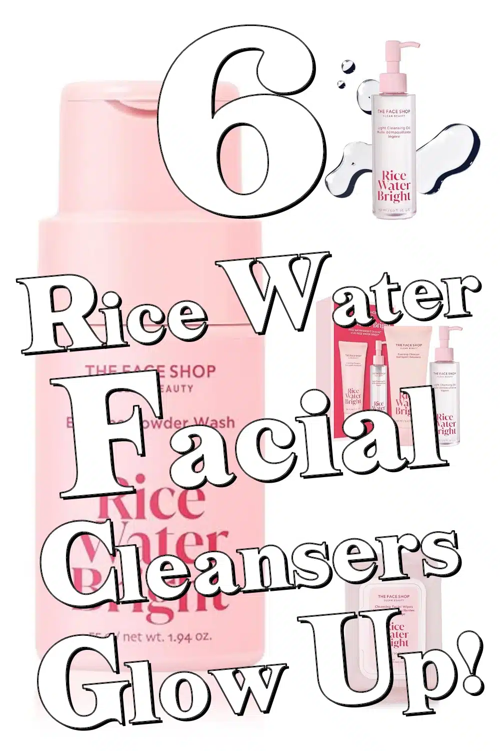 Glow Up Your Skincare Routine with These Rice Water Cleansing Oils & Wipes!