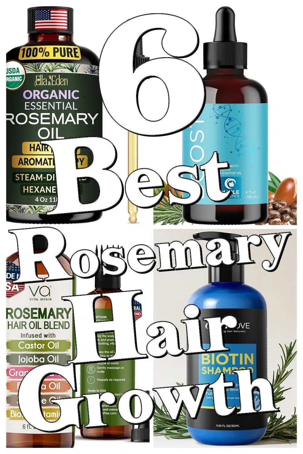 Revive Dry, Damaged Hair with These 6 Rosemary-Powered Growth Boosters!