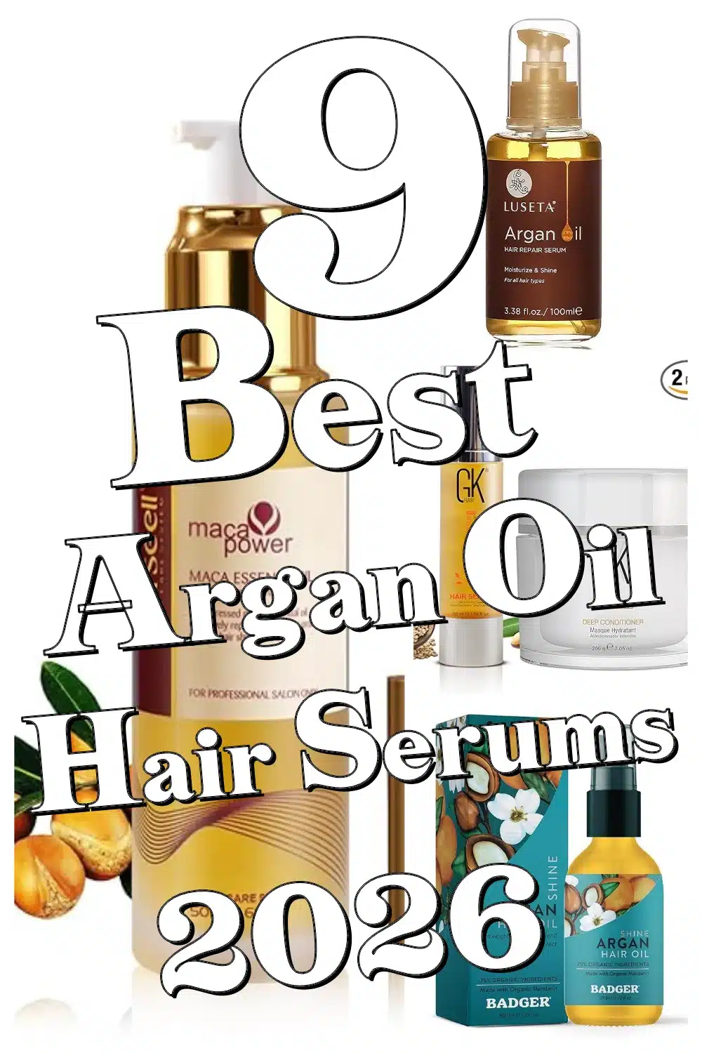 Say Goodbye to Frizz: Top 9 Argan Oil Serums for Shiny, Smooth Hair
