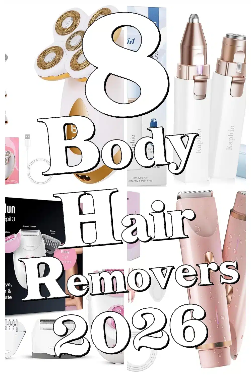 Simplify Your Beauty Routine with These 8 Must-Have Body Hair Removers!