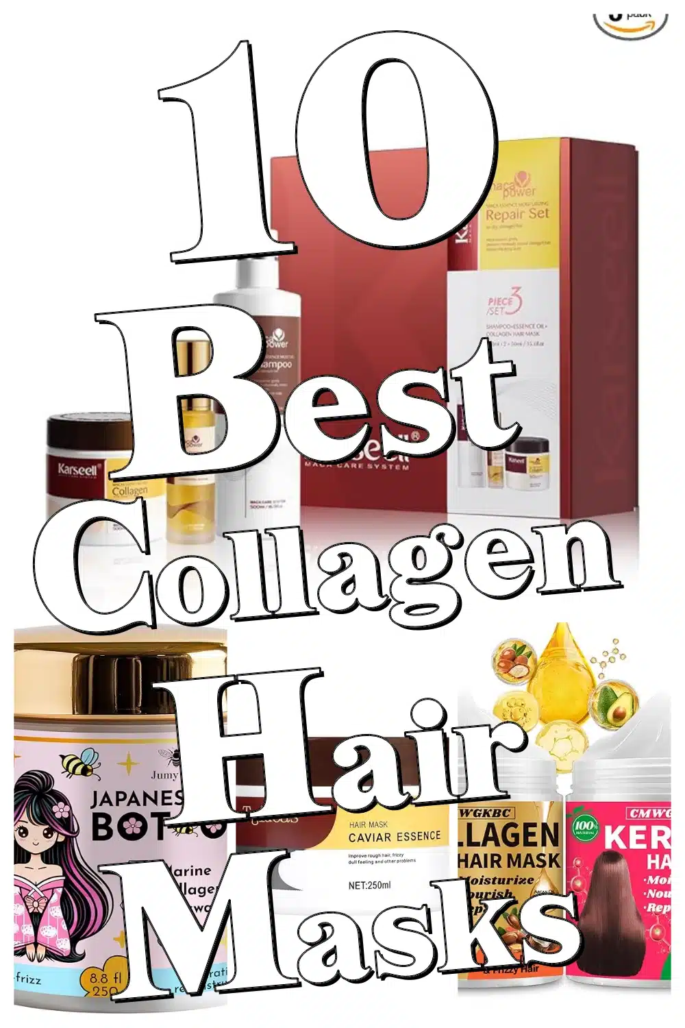 Top 10 Collagen Hair Masks & Treatments for Fast Hair Barrier Repair & Hydration