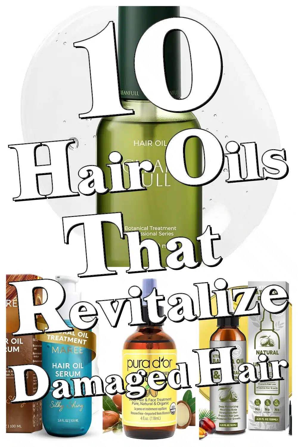 Top 10 Hair Oils That Revitalize Dry & Damaged Hair With Stunning Shine