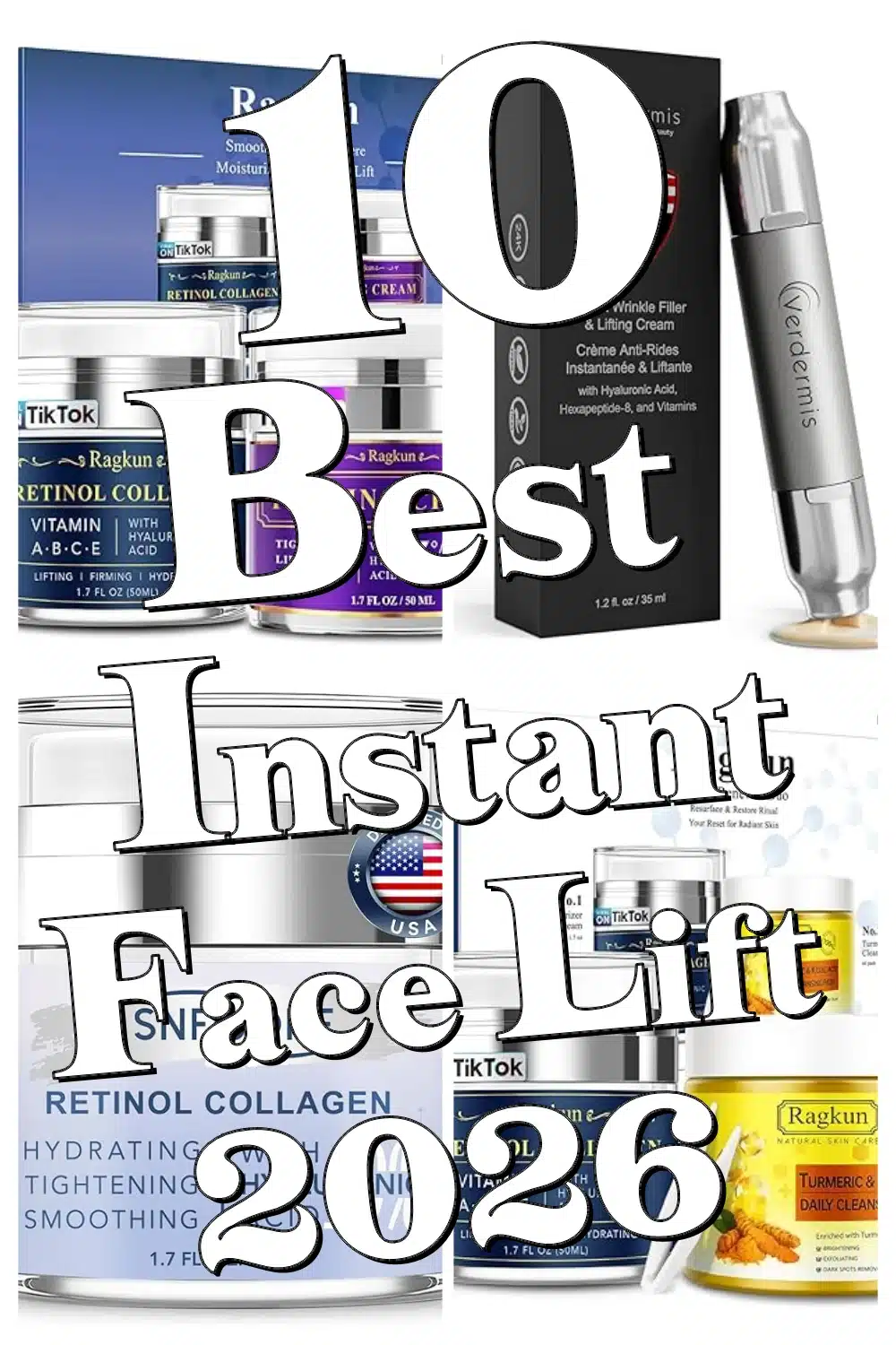 Top 10 Instant Face Lift Serums & Creams to Erase Neck Wrinkles Quickly