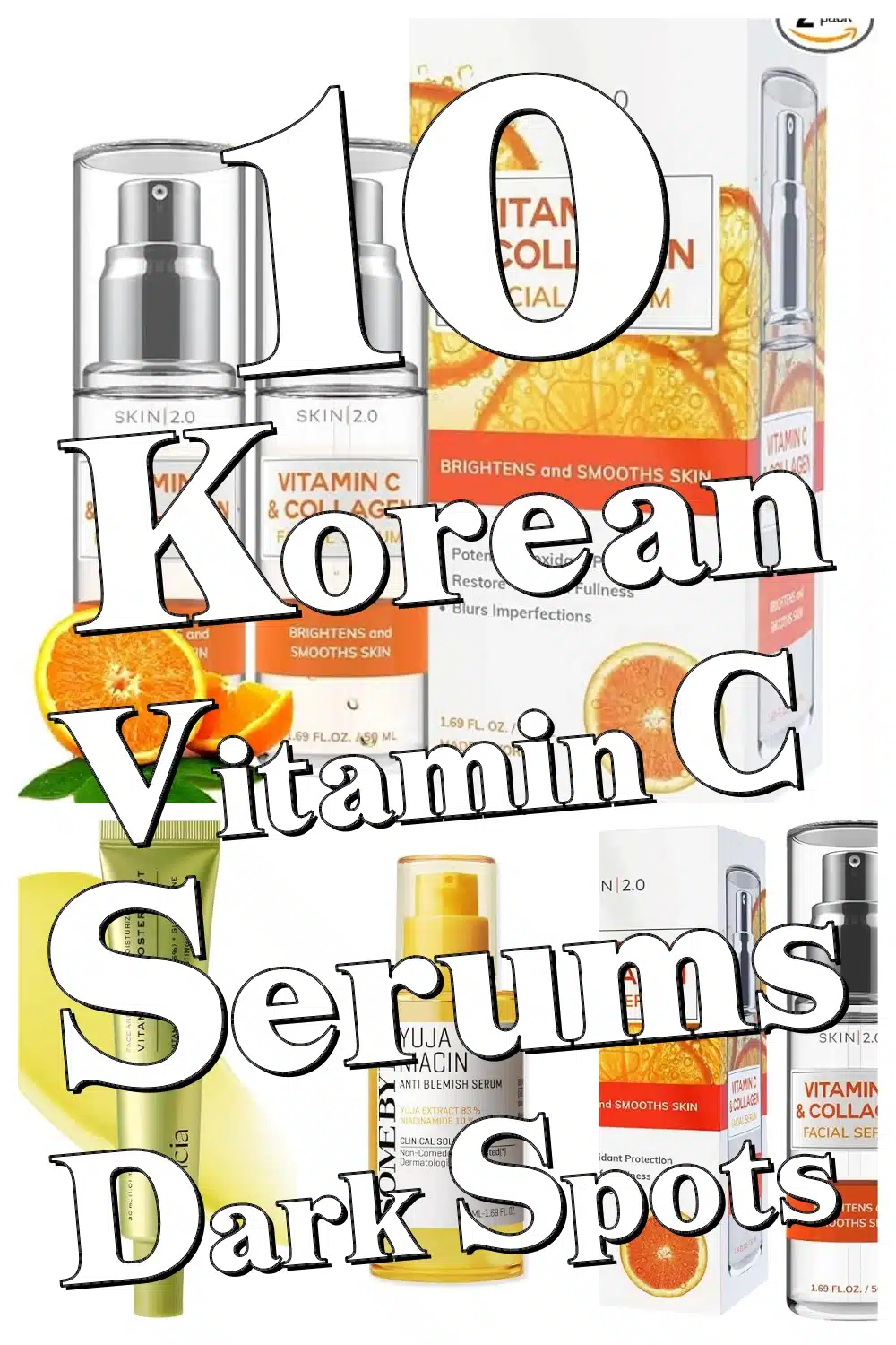 Top 10 Korean Vitamin C Serums for Dark Spots & Radiant Skin Glow