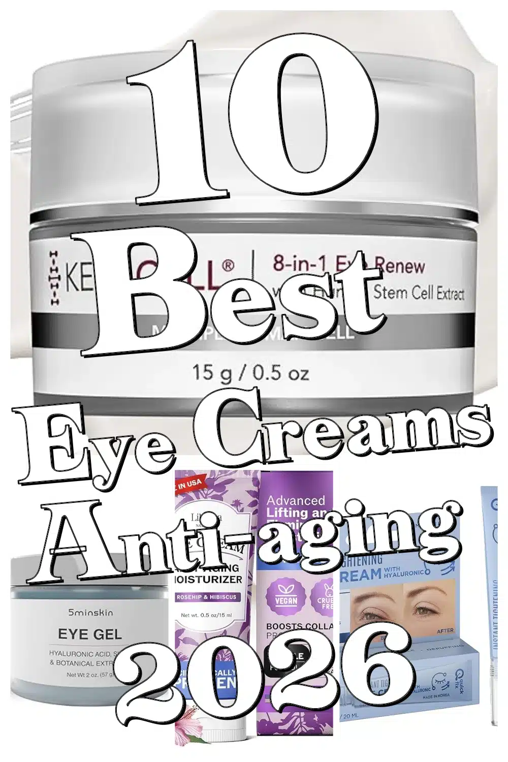 Top 10 Under Eye Creams for Dark Circles, Puffiness & Fine Lines You Need Now!
