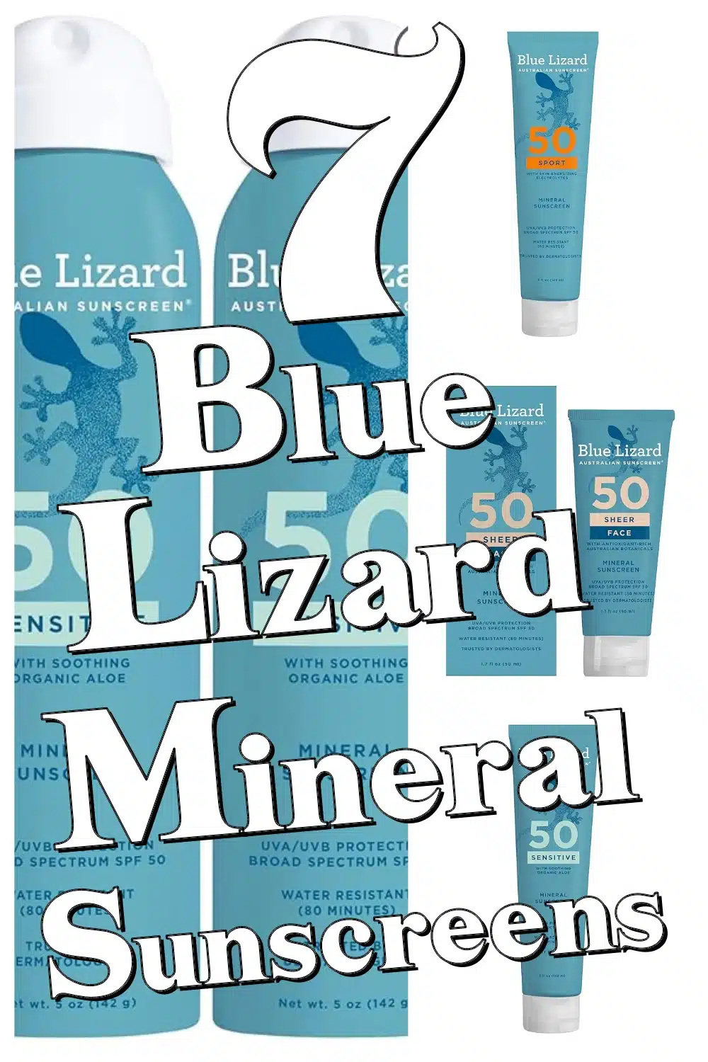 Top 7 Blue Lizard Mineral Sunscreens for Hydrated, Protected Skin All Day Long
