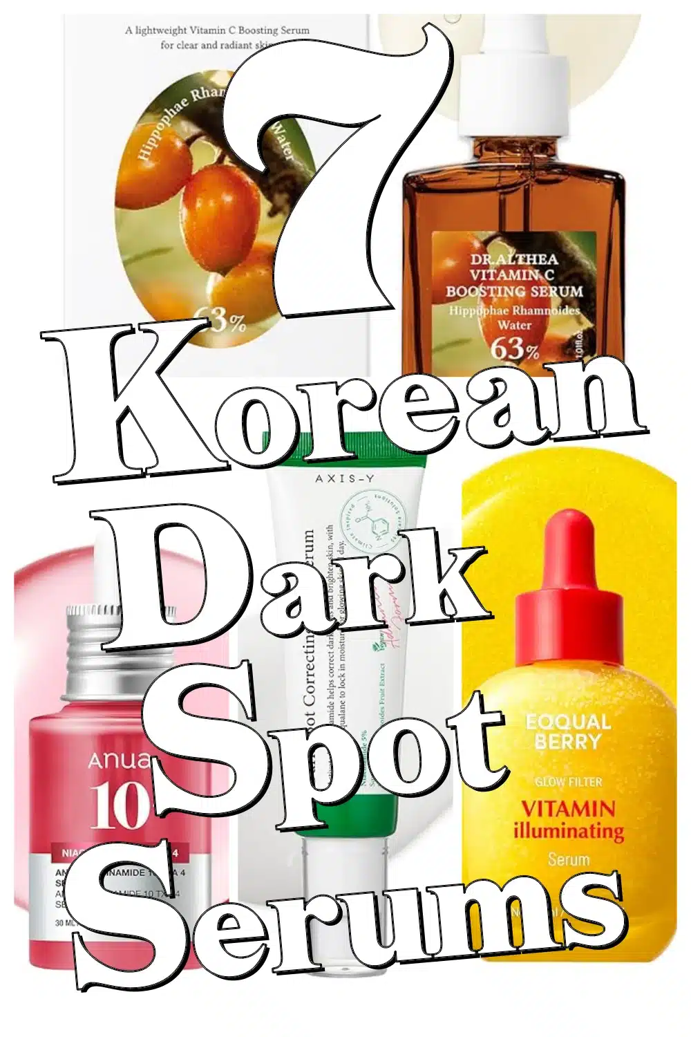 Top 7 Korean Dark Spot Serums for Flawless Glass Skin & Bright, Even Tone!
