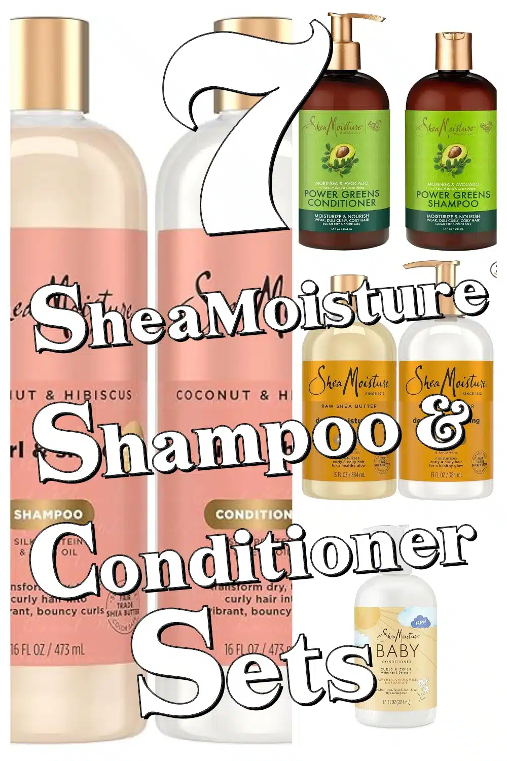 Top 7 SheaMoisture Shampoo & Conditioner Sets for Hydrated, Shiny Curls