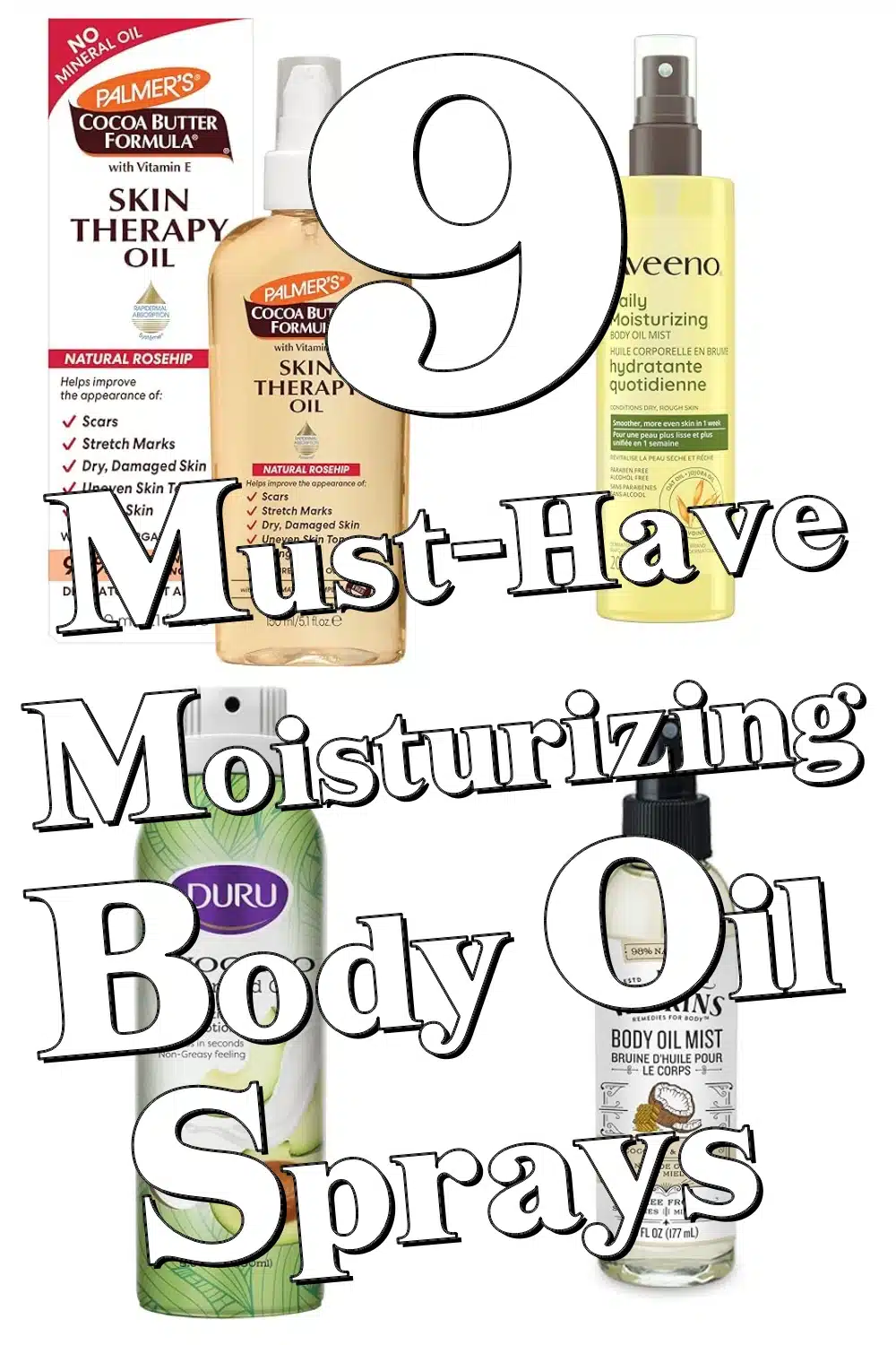 Transform Your Skin with These 9 Must-Have Moisturizing Body Oil Sprays on Amazon