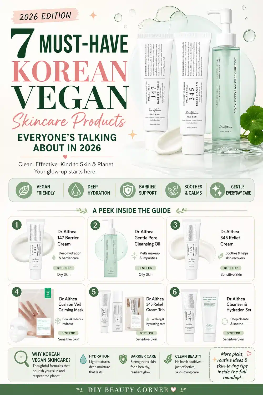 7 Must-Have Korean Vegan Skincare Products Everyone’s Talking About in 2026