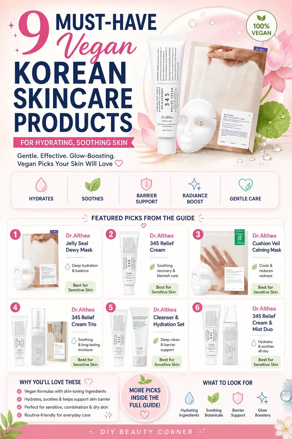 9 Must-Have Vegan Korean Skincare Products for Hydrating, Soothing Skin