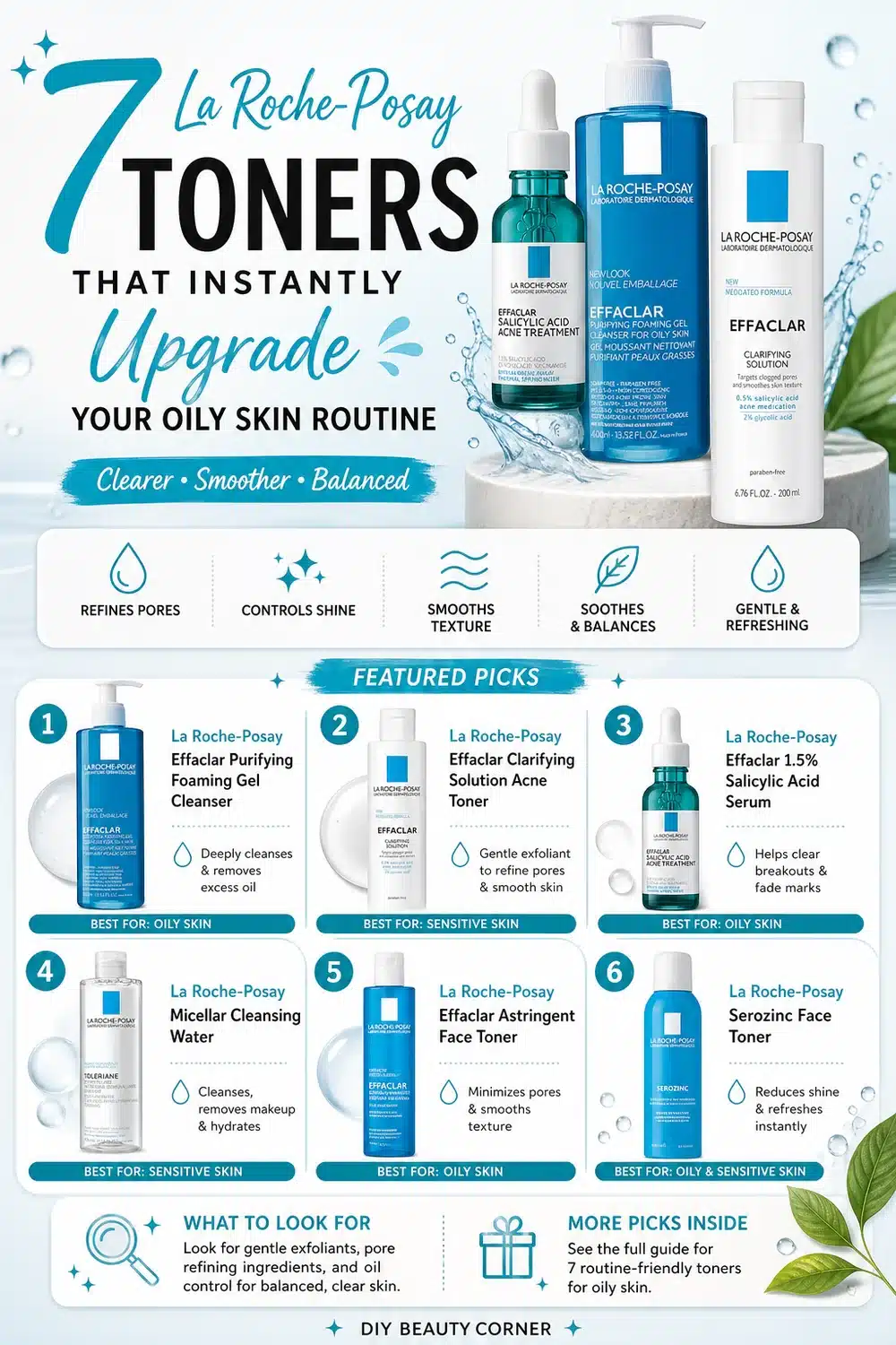 7 La Roche-Posay Toners That Instantly Upgrade Your Oily Skin Routine