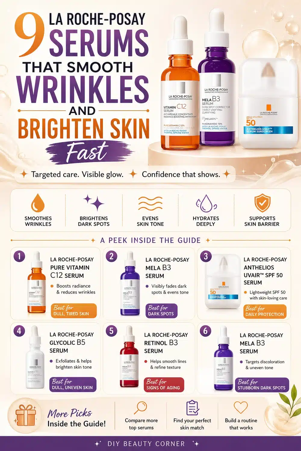 9 La Roche-Posay Serums That Smooth Wrinkles and Brighten Skin Fast