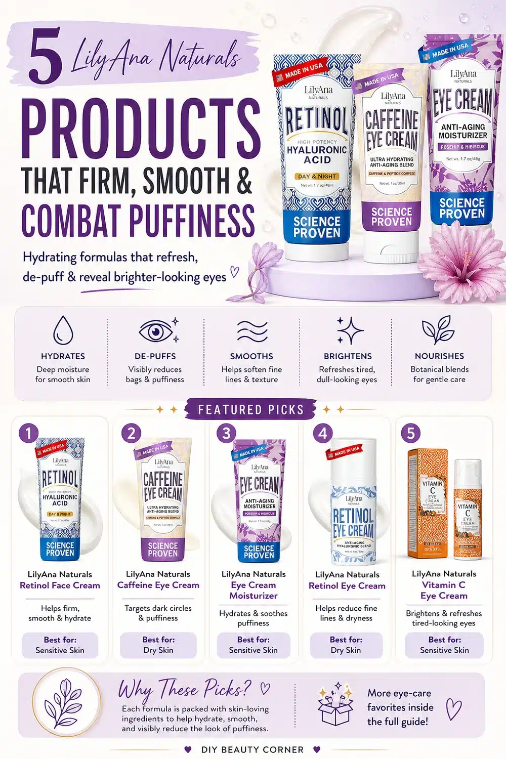 5 LilyAna Naturals Products That Firm, Smooth & Combat Puffiness